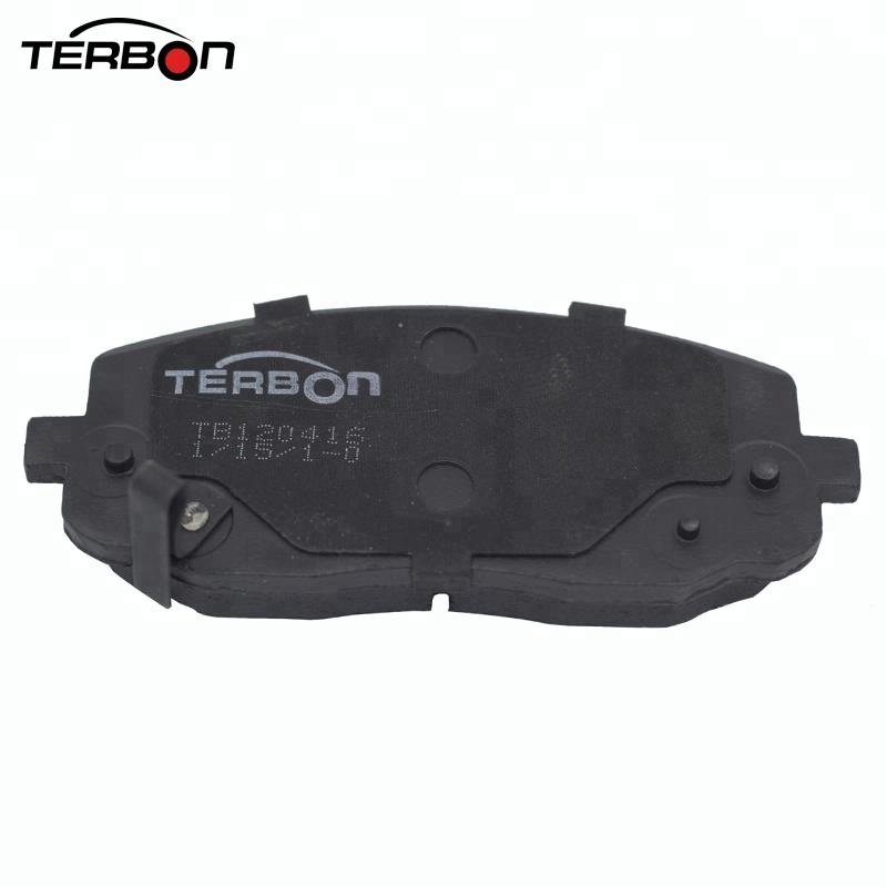 D1601 Terbon Auto Brake System Parts New Front Axle Semi-Metallic Brake Pad 58101-07A10