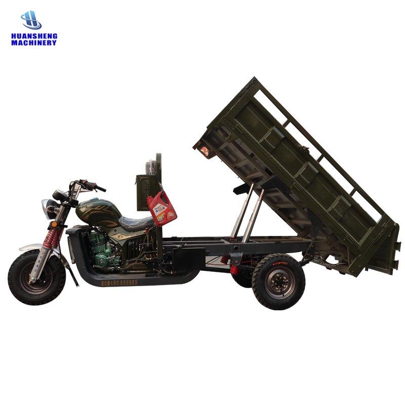 Factory Direct Sales 2021 New Cheap 3 Wheel Gasoline Cargo Motorcycle Tricycle 250CC for Adult
