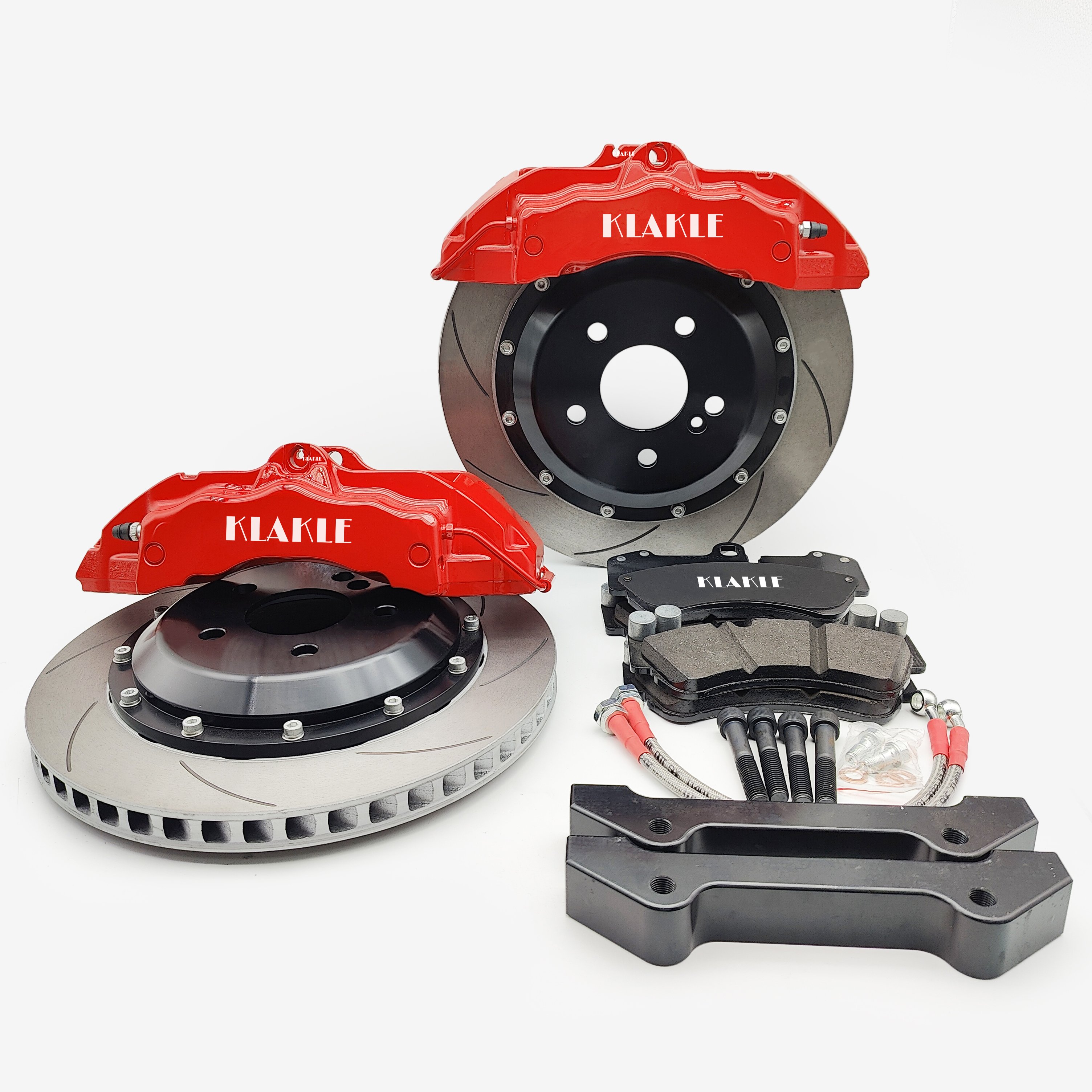 KLAKLE Factory New Brake Caliper Parts 18Z 6 Pot for BMW X1 X3 X5 X6 F20 F22 F23 F30 E30 E36 E46 F30