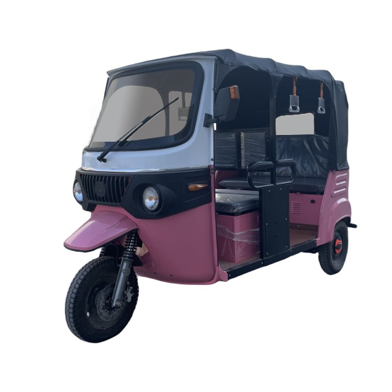 Manufacturer Top Sale Passenger Gasoline Tuk Tuk Tricycle 3 Wheels Petrol Passenger Tricycle Car for 4-6 People