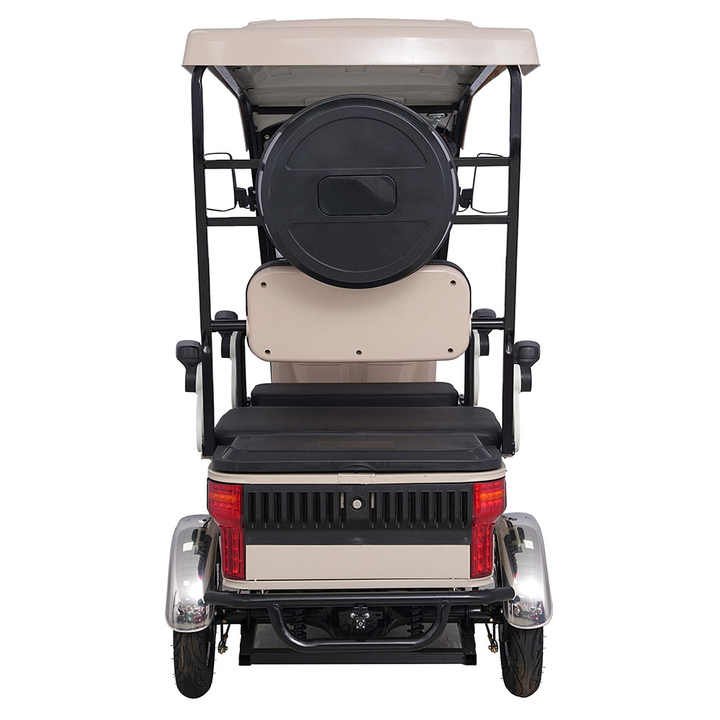 Manufacturer Supply 48V 20Ah Electric Golf Cart 4x4 4 Person Electric Assisted Quad Bike in Cargo