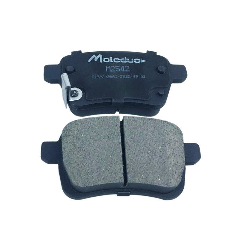M2542 Auto Brake Pads for Fiat D1722 Rear Ceramic Semi Metal Customized Durable Original Quality No Asbestos Brake Friction Pad