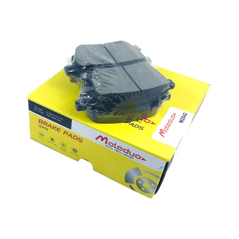 M2542 Auto Brake Pads for Fiat D1722 Rear Ceramic Semi Metal Customized Durable Original Quality No Asbestos Brake Friction Pad