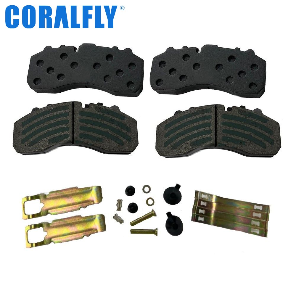 Coralfly Spare Brake Pads for Truck WVA 29202 Truck Brake Pads for SCANIA 1734529 1856108 2325212