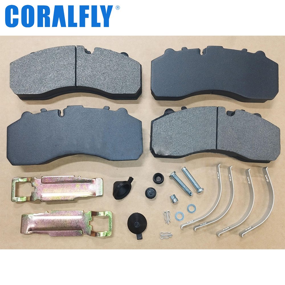Coralfly Spare Brake Pads for Truck WVA 29202 Truck Brake Pads for SCANIA 1734529 1856108 2325212