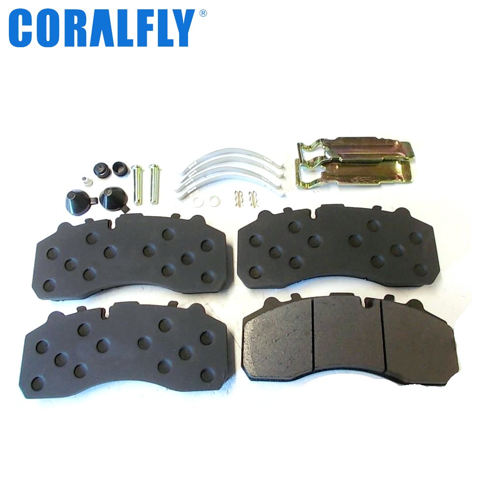 Coralfly Spare Brake Pads for Truck WVA 29202 Truck Brake Pads for SCANIA 1734529 1856108 2325212