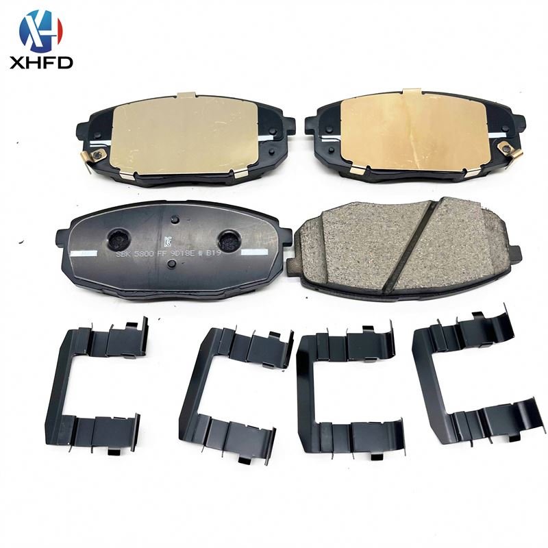 automobile braking system Front Customized Brake Pad 581011HA00 58101-1HA00 58101IUA11 58101-IUA11 for KIA SOUL Hyundai Tucson