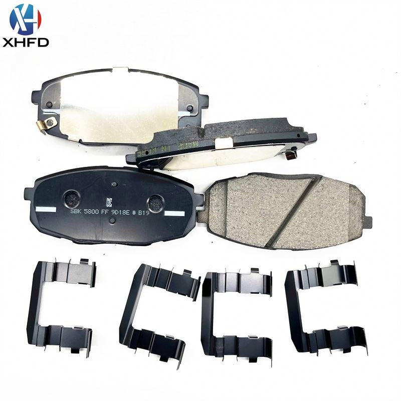 automobile braking system Front Customized Brake Pad 581011HA00 58101-1HA00 58101IUA11 58101-IUA11 for KIA SOUL Hyundai Tucson