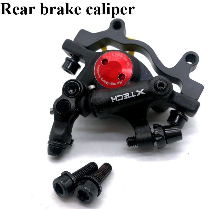 2PCS Front Rear XTECH ZOOM HB 100 MTB Line Pulling Hydraulic Disc Brake Calipers for Bicycle Spare Parts Accessories