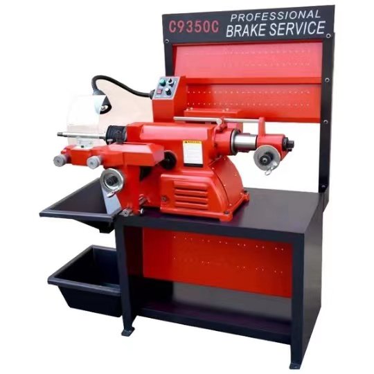 C9350C Car Disc Brake Lathe Machine Vertical Truck Brake Drum Disc Lathe Cutting Machine