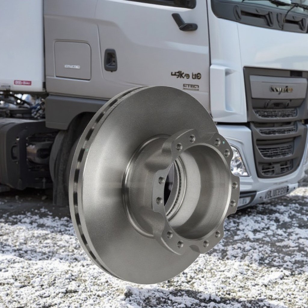 DAF LF45 Truck Brake Disc New Condition Model MBR5097 DAF105 ECE R90 Standard Part Numbers 1400273 1408254 1408672 1407581