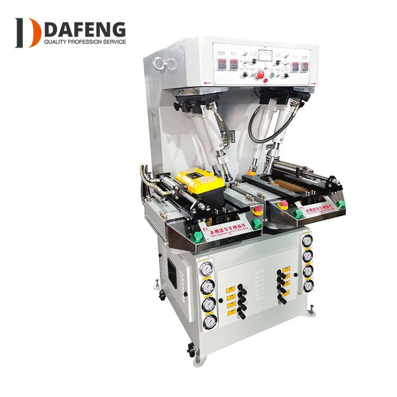 Heavy Duty Walled Motorcycle Brake Sports Shoes Automatic Hydraulic Sole Attaching Pressing Machine