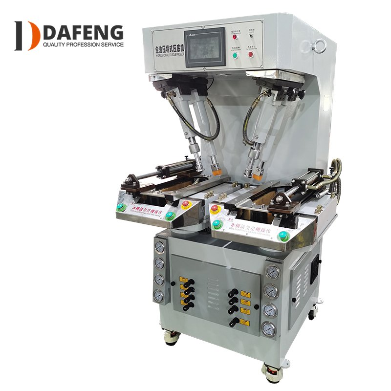 Heavy Duty Walled Motorcycle Brake Sports Shoes Automatic Hydraulic Sole Attaching Pressing Machine