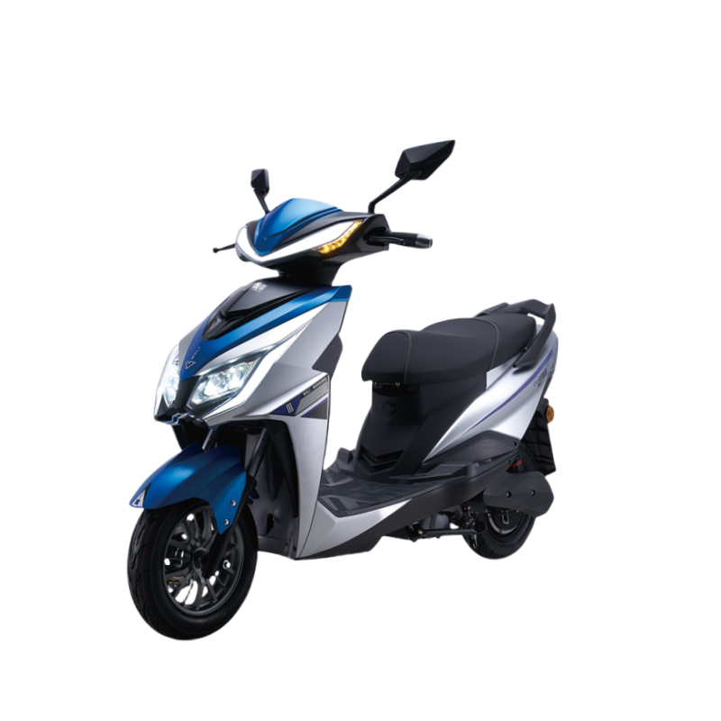 High-speed Disc Brake Scooter Electric Moped Steel Frame E Motorbike 2 Seat Mobility 1500w Adult Electric Bike Motorcycle