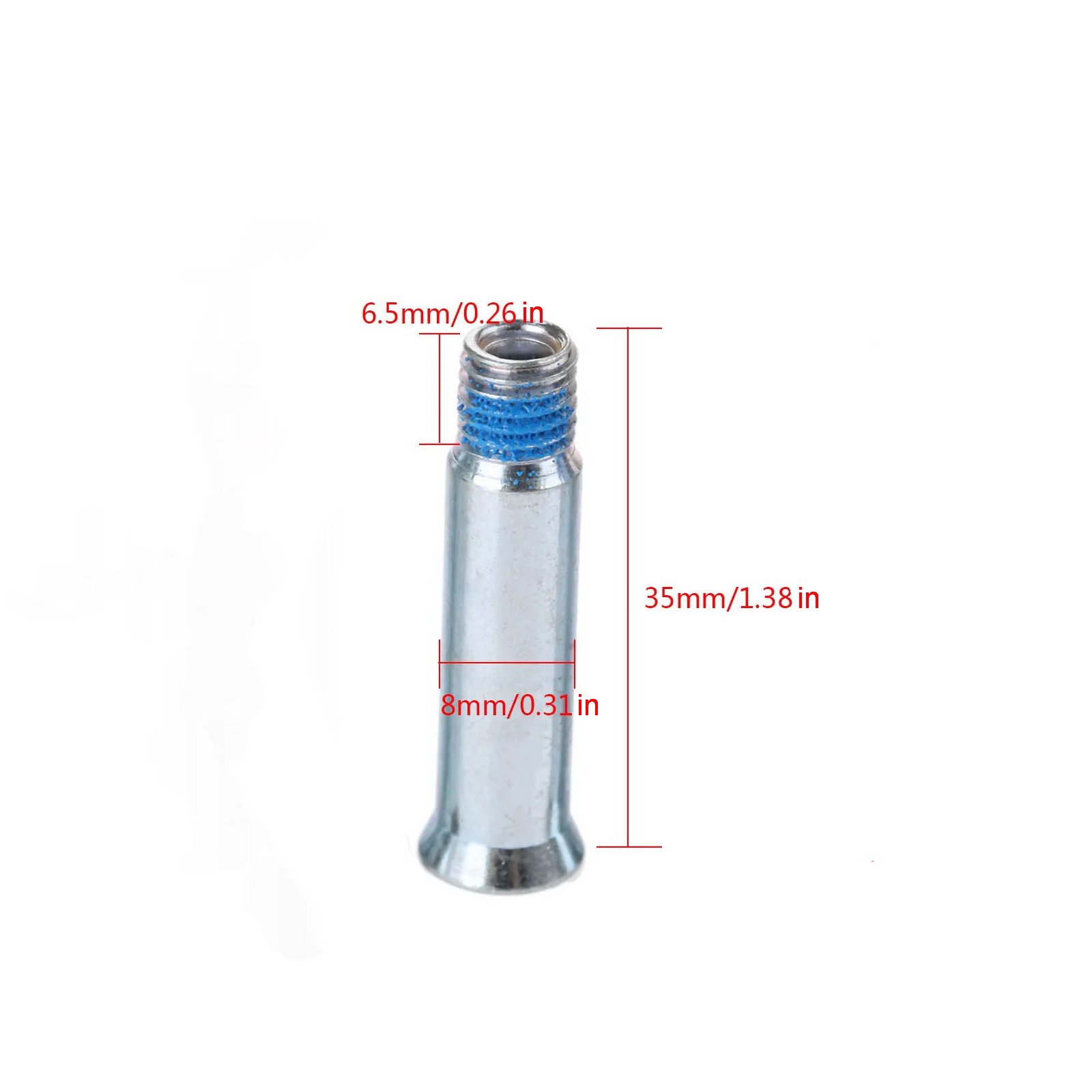 YSMLE Speed Skate CNC Frame Axles Wheel Screws Bolt Fittings for Inline/quad Roller Skate Replacement
