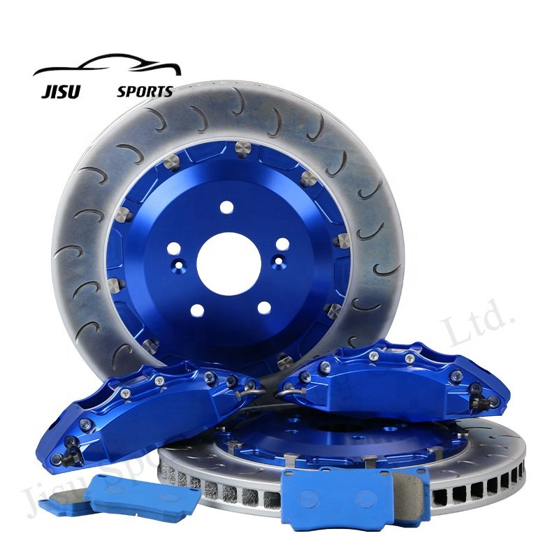 BBK 4 Pistons Brake Caliper Kit 15/16/17 Inch 285-300mm Brake Disc for 495 Honda Toyota BMW Ford Any Vehicle