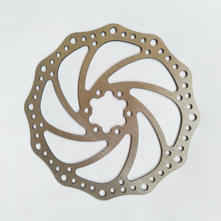 Zhejiang High Strength Sliver 180mm Universal Bicycle Disc Brake Pads With 6 Bolts