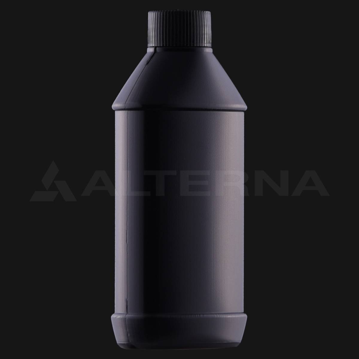 250 ml HDPE Rectangular Bottle with 28 mm Aluminum Seal Cap for Industrial Chemicals -engine Oils - Brake & Hydraulic Fluids