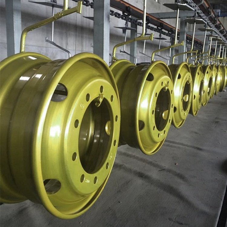 American Truck Trailer Brum Brakes Axle Parts 8.25*22.5 8.25*24.5 Steel Aluminum Trailer Wheels Rims