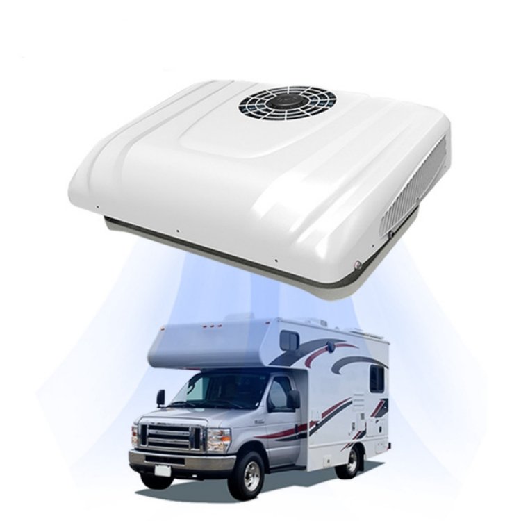 RGFROST Car air Conditioner Dc Unit 12v 24v Truck 12 Volt Dc Car Roof Top Parking Universal Pvc Car air Conditioner