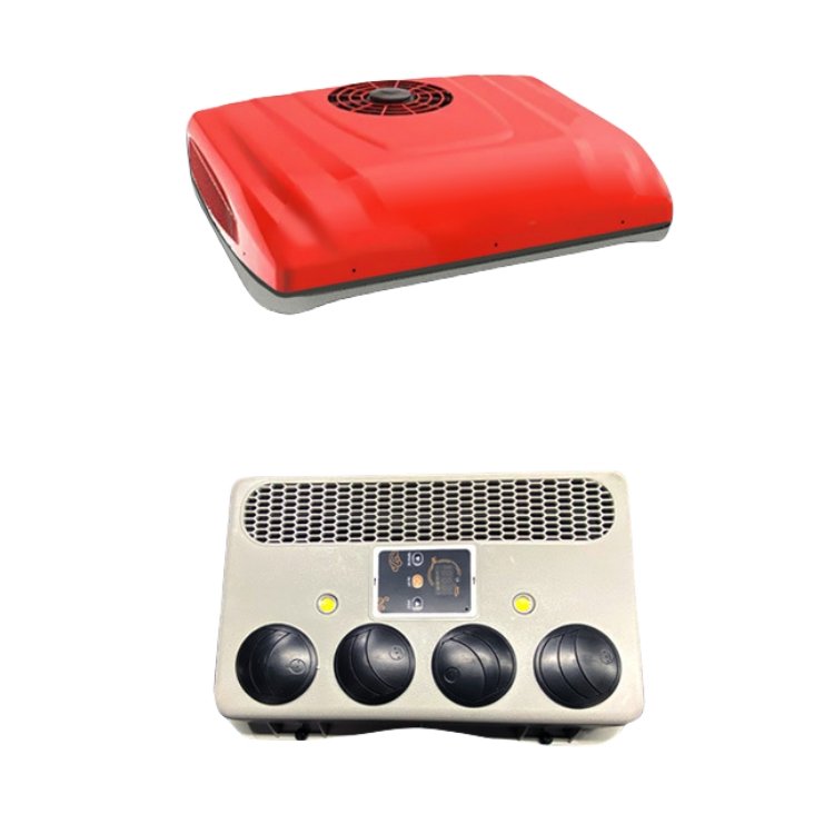 RGFROST Car air Conditioner Dc Unit 12v 24v Truck 12 Volt Dc Car Roof Top Parking Universal Pvc Car air Conditioner