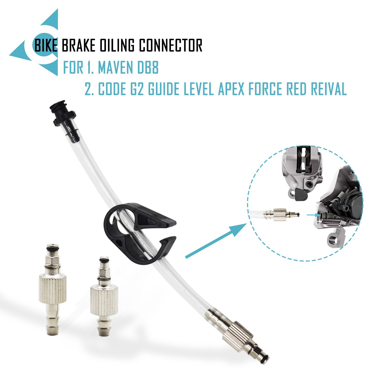 Bicycle bike bleed kit hydraulic brake injection kit Fit for SRAM brake injection repair tools