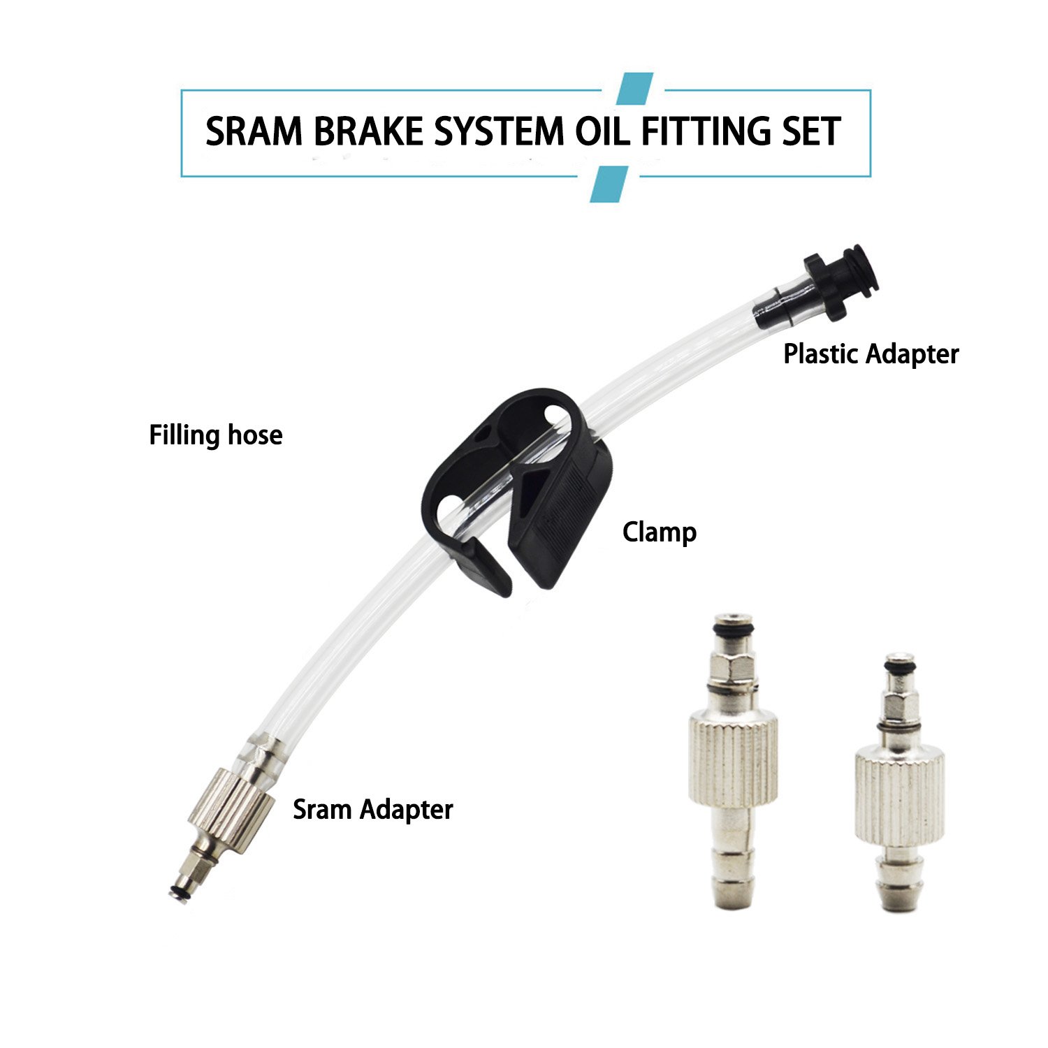 Bicycle bike bleed kit hydraulic brake injection kit Fit for SRAM brake injection repair tools