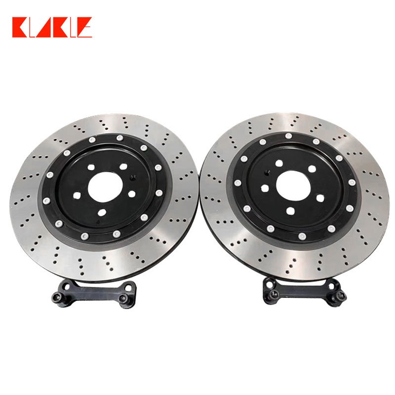 KLAKLE Used F50 Brake Caliper Replace Brake Disc 355*32MM With Center Bell Bracket for Volkswagen Golf Mk6r 2011