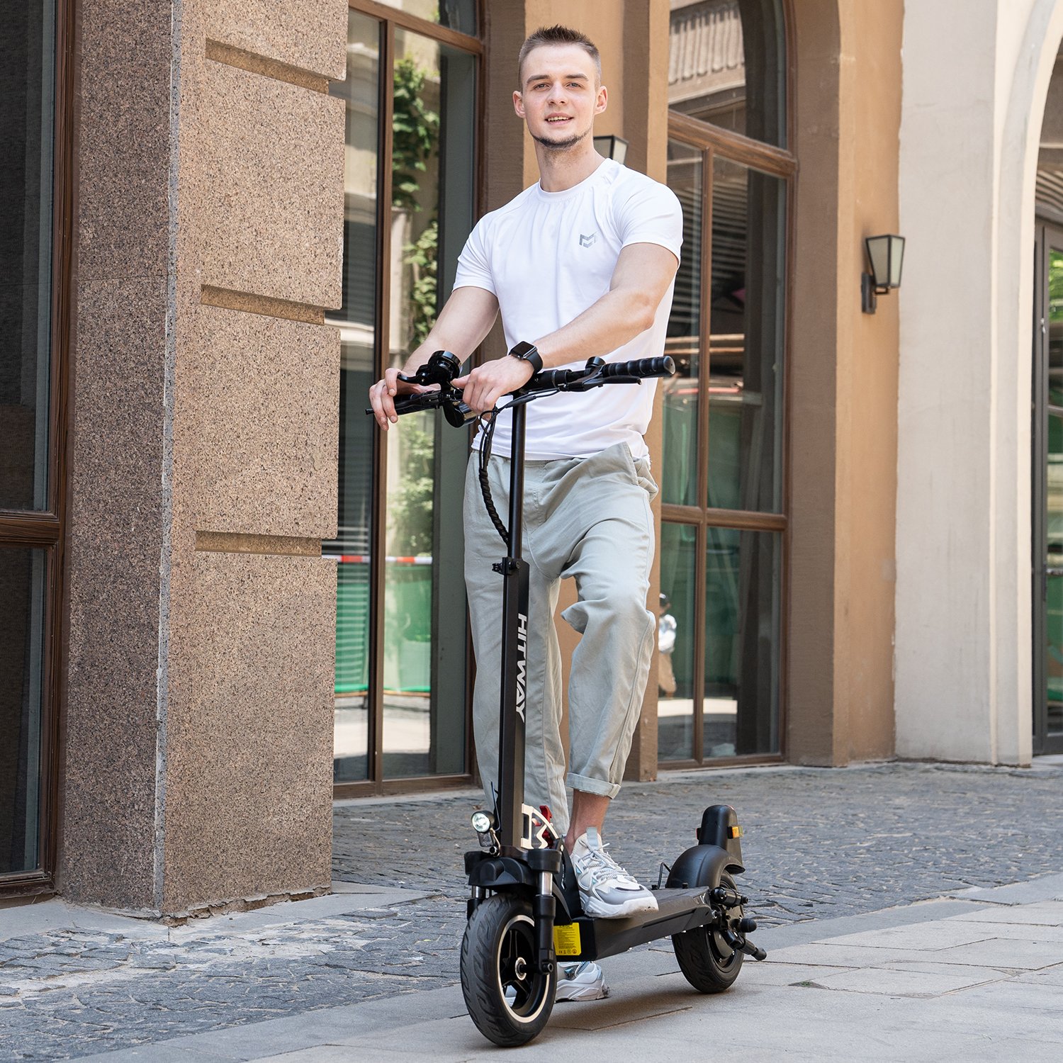 EU Warehouse H5-HB24 ABE 480 W 10 Ah Scooter Electric Powerful 10'' Off Road Folding Adult E Scooter