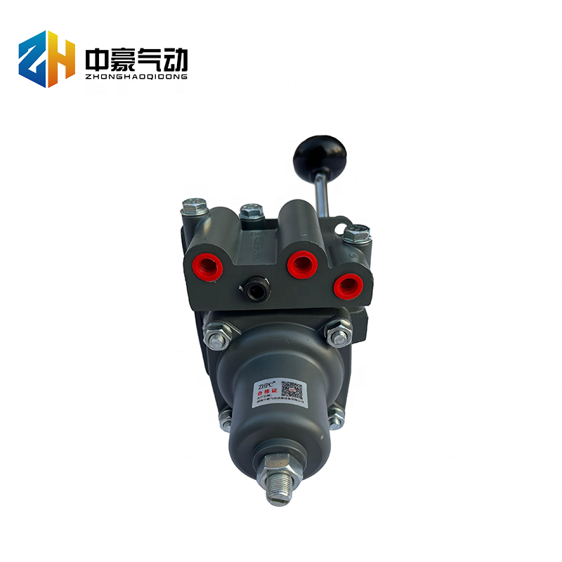 Pneumatic Valve Manufacturing HE-2-FX Main Brake Drum and Auxiliary Brake Control Valve
