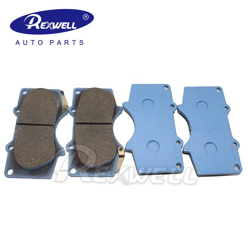 Automotive Brake Systems Spare Parts Auto Carbon Fiber Ceramic Semi Metallic Disc Brake Pads for Toyota Hilux Pickup 04465-35290