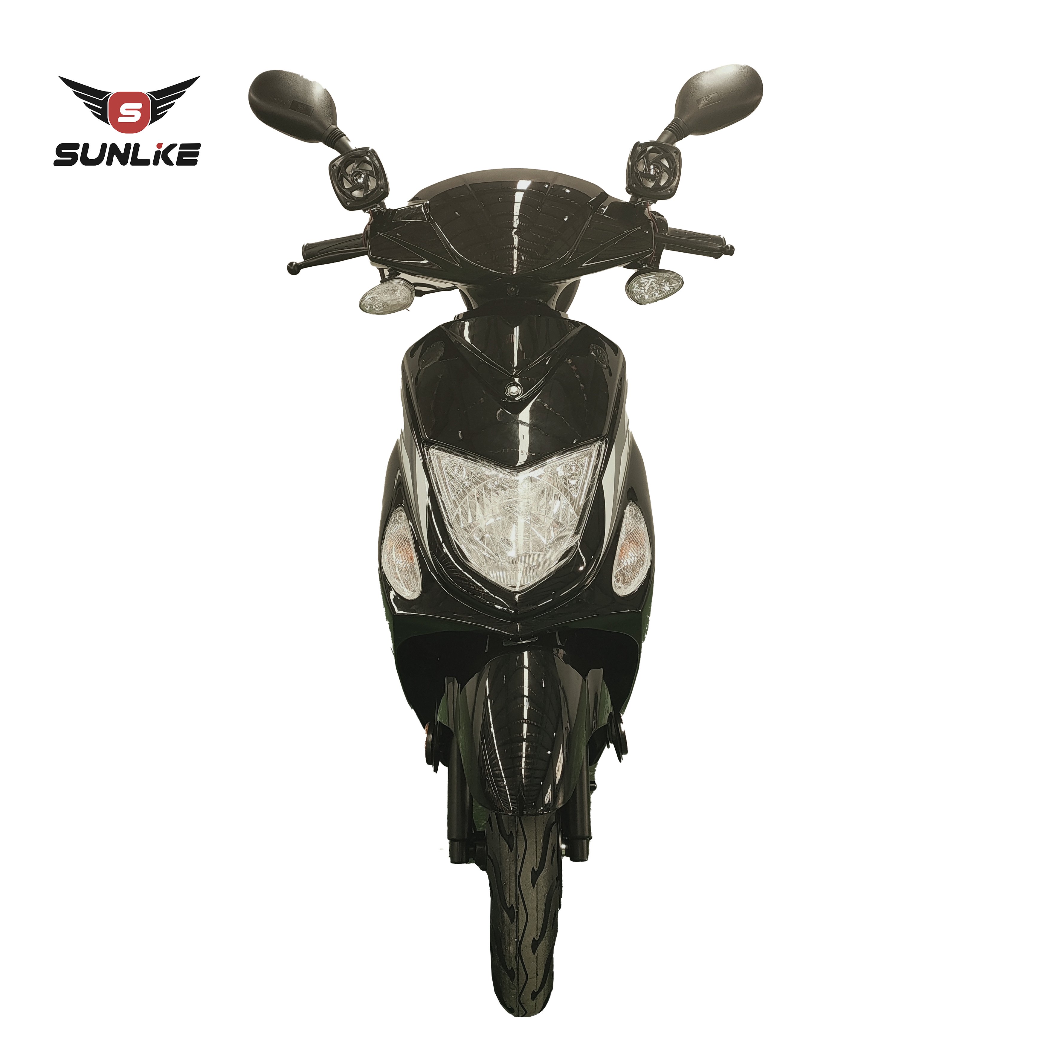 Double Hydraulic CKD Gas Scooters 50cc Mopeds Single Cylinder Petrol Motorcycles with Pedals India