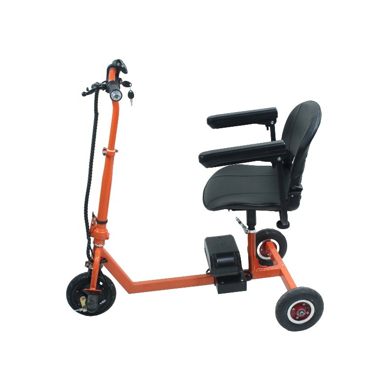 Light Weight Handicapped Mobility Scooter 3 Wheel Foldable Elderly Scooter for Disabled