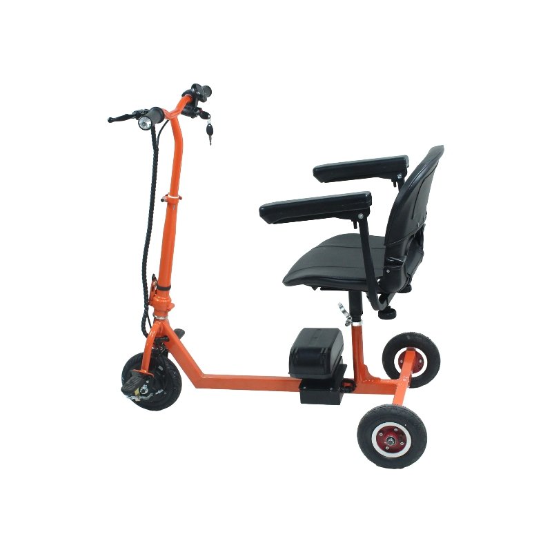 Light Weight Handicapped Mobility Scooter 3 Wheel Foldable Elderly Scooter for Disabled