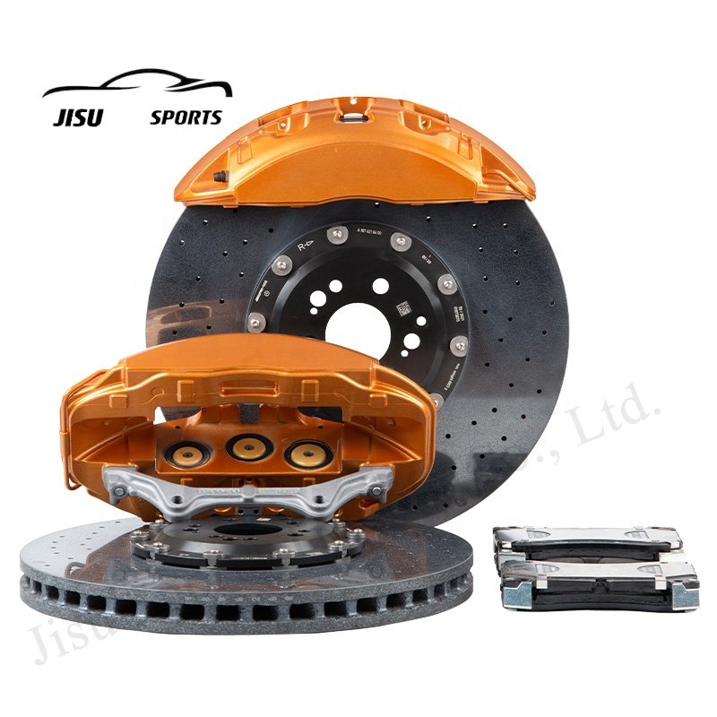 Front 20 Inch 400mm New Auto Brake System G63 Big Brake Caliper Carbon Ceramic Brake Disc for benz Amg