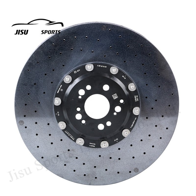 Front 20 Inch 400mm New Auto Brake System G63 Big Brake Caliper Carbon Ceramic Brake Disc for benz Amg