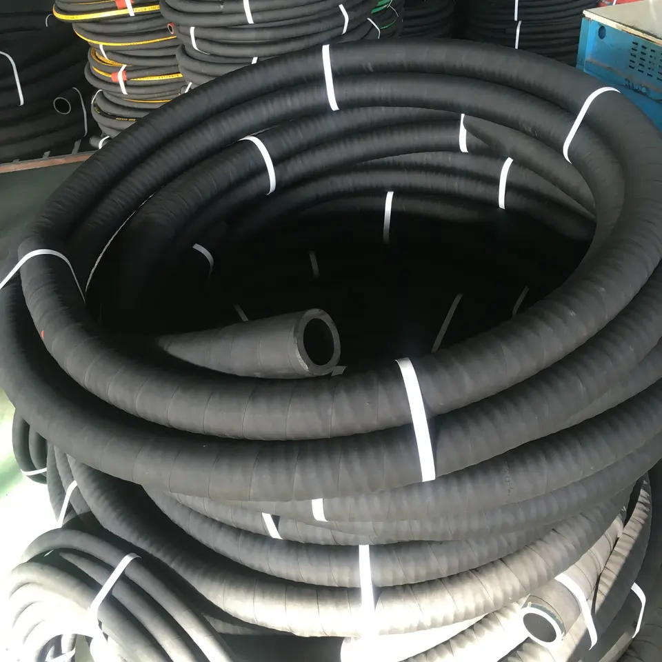 Flexible Oil Delivery Industrial Rubber Hose Pipe Epdm Nbr Multipurpose Fuel Hoses Oil Suction Fuel Discharge Hose