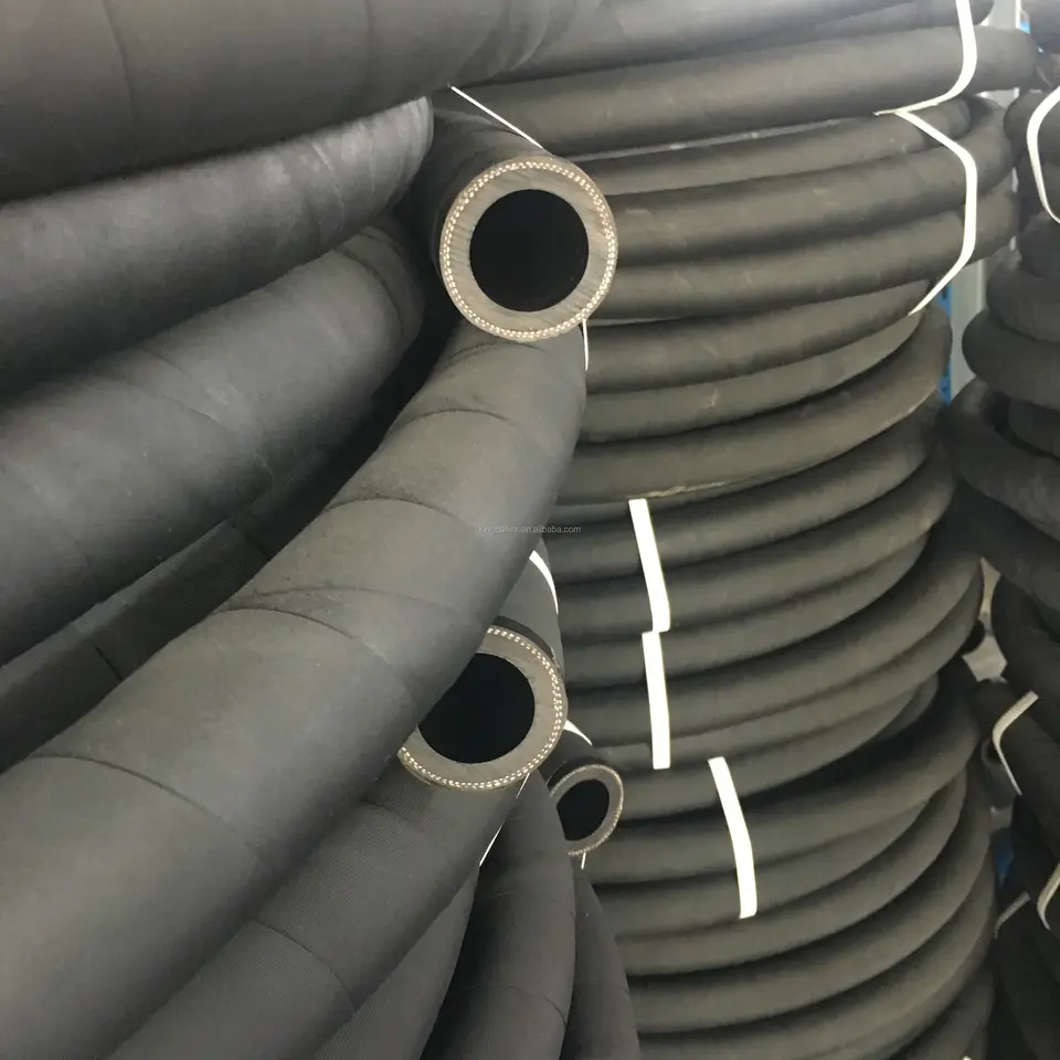 Flexible Oil Delivery Industrial Rubber Hose Pipe Epdm Nbr Multipurpose Fuel Hoses Oil Suction Fuel Discharge Hose