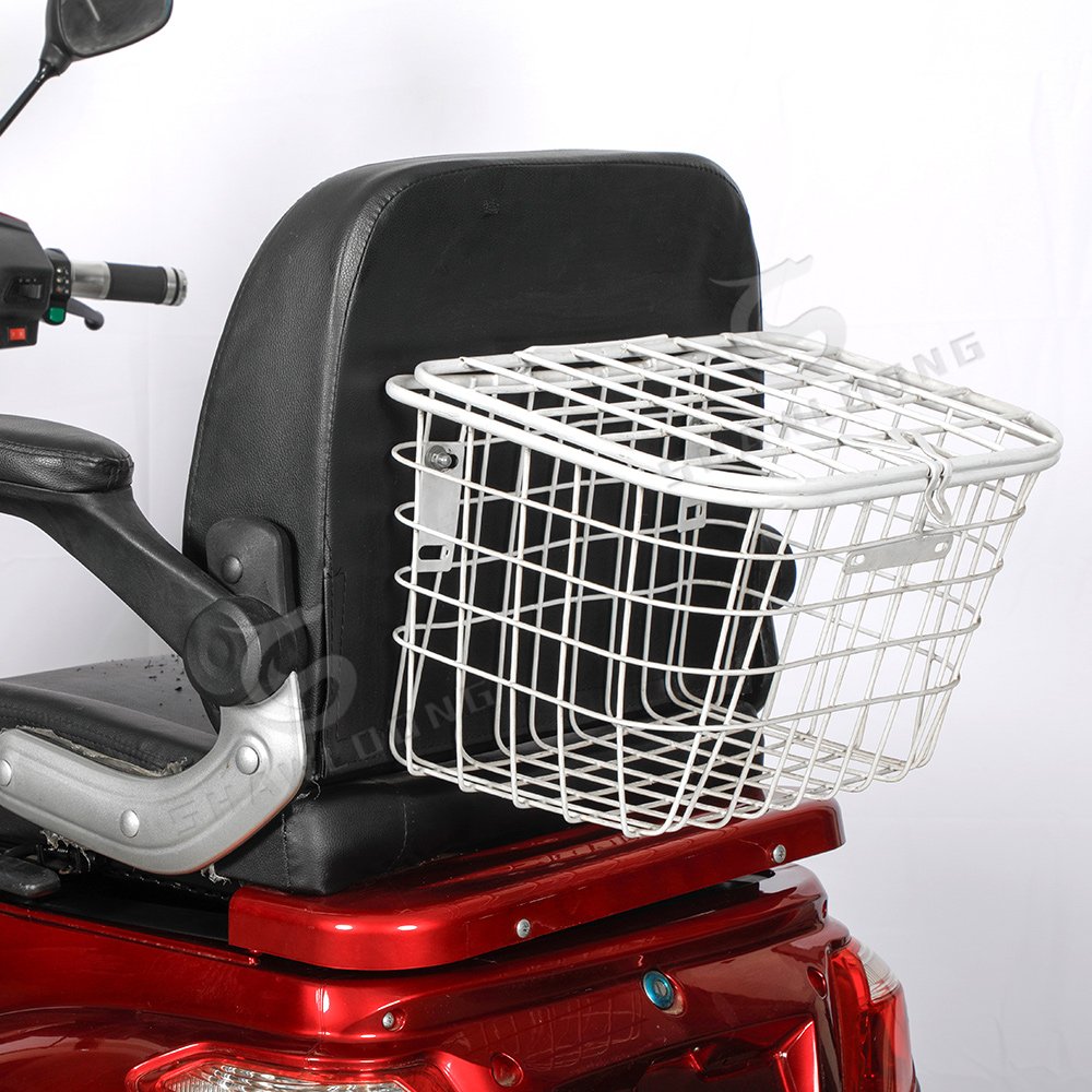3 Wheel Open-Type Electric Mobility Scooter 48V 500W Trike with LED Without Battery