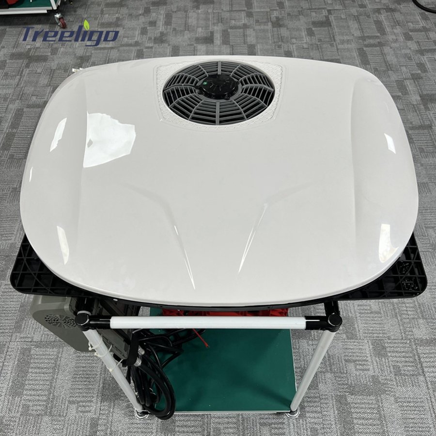 Truck Air Conditioner 12 24v 2500w Parking Air Conditioner Rooftop Ac Electric Air Conditioner for Rv Car