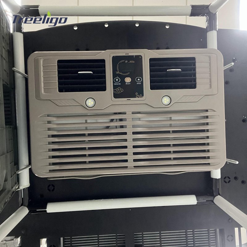 Truck Air Conditioner 12 24v 2500w Parking Air Conditioner Rooftop Ac Electric Air Conditioner for Rv Car