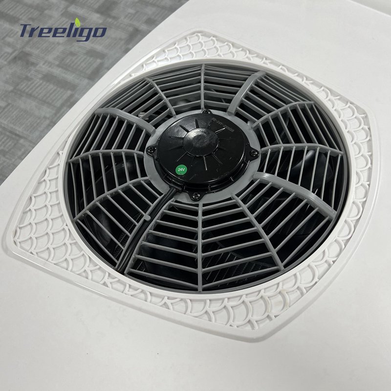 Truck Air Conditioner 12 24v 2500w Parking Air Conditioner Rooftop Ac Electric Air Conditioner for Rv Car