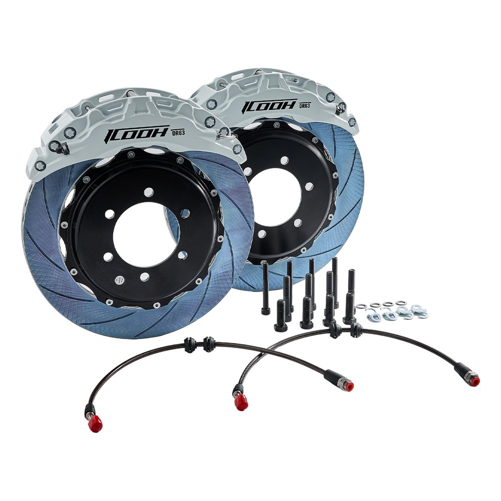 Factory Price ICOOH Dr6 6 Pistons Racing Big Brake Kits 330/345/355/378Mm Rotor Size Brake Sets for BMW 3 5 X5 X6