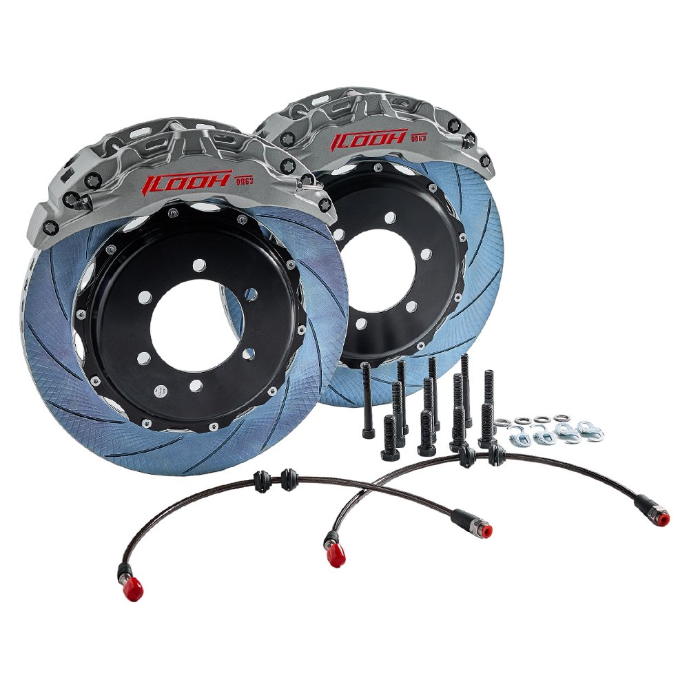 Factory Price ICOOH Dr6 6 Pistons Racing Big Brake Kits 330/345/355/378Mm Rotor Size Brake Sets for BMW 3 5 X5 X6