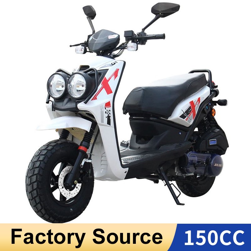 Wholesale Gasoline Moped Motorcycle with 85KN High Speed Petrol Motorcycle 150cc Gas Scooters for Adults