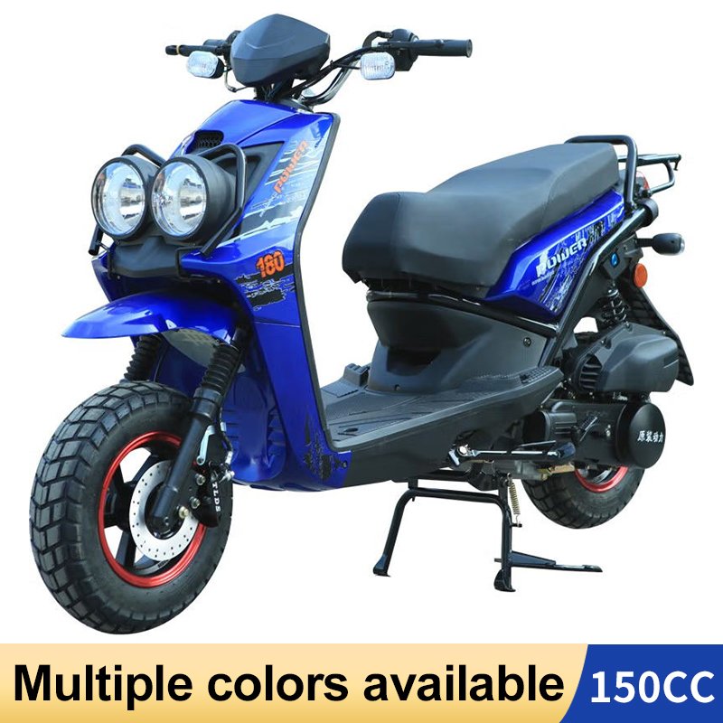 Wholesale Gasoline Moped Motorcycle with 85KN High Speed Petrol Motorcycle 150cc Gas Scooters for Adults