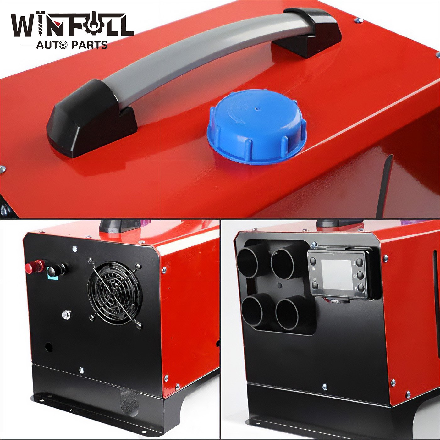Bus Car 12V 5kW Parking Heater 24V 8kW Portable Diesel Air Heater for Camper RV Truck