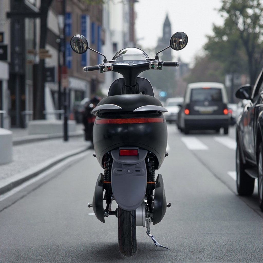 Gou Gou Bestselling 1000W 45km/h Electric Motorcycle Front Disc & Rear Drum Brake High Speed Comfortable Riding Experience
