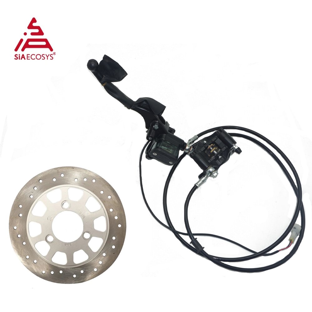 QS High Quality Rear L.B. Disc Brake Set for E-scooter /E-motorcycle