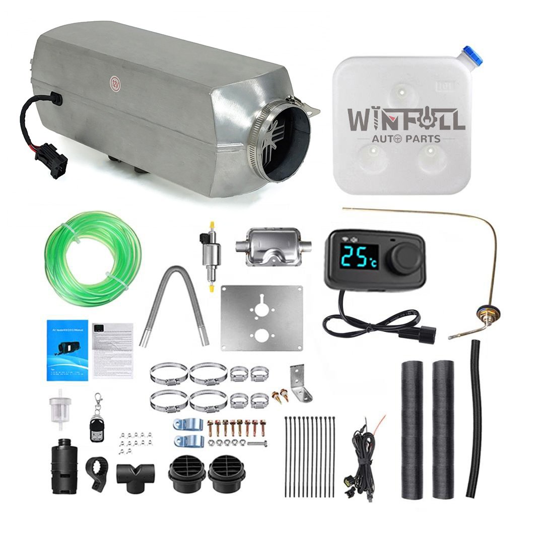 Aluminum 12V Diesel Air Heater Custom 8kW Parking Air Heater for Caravan Trucks Boats